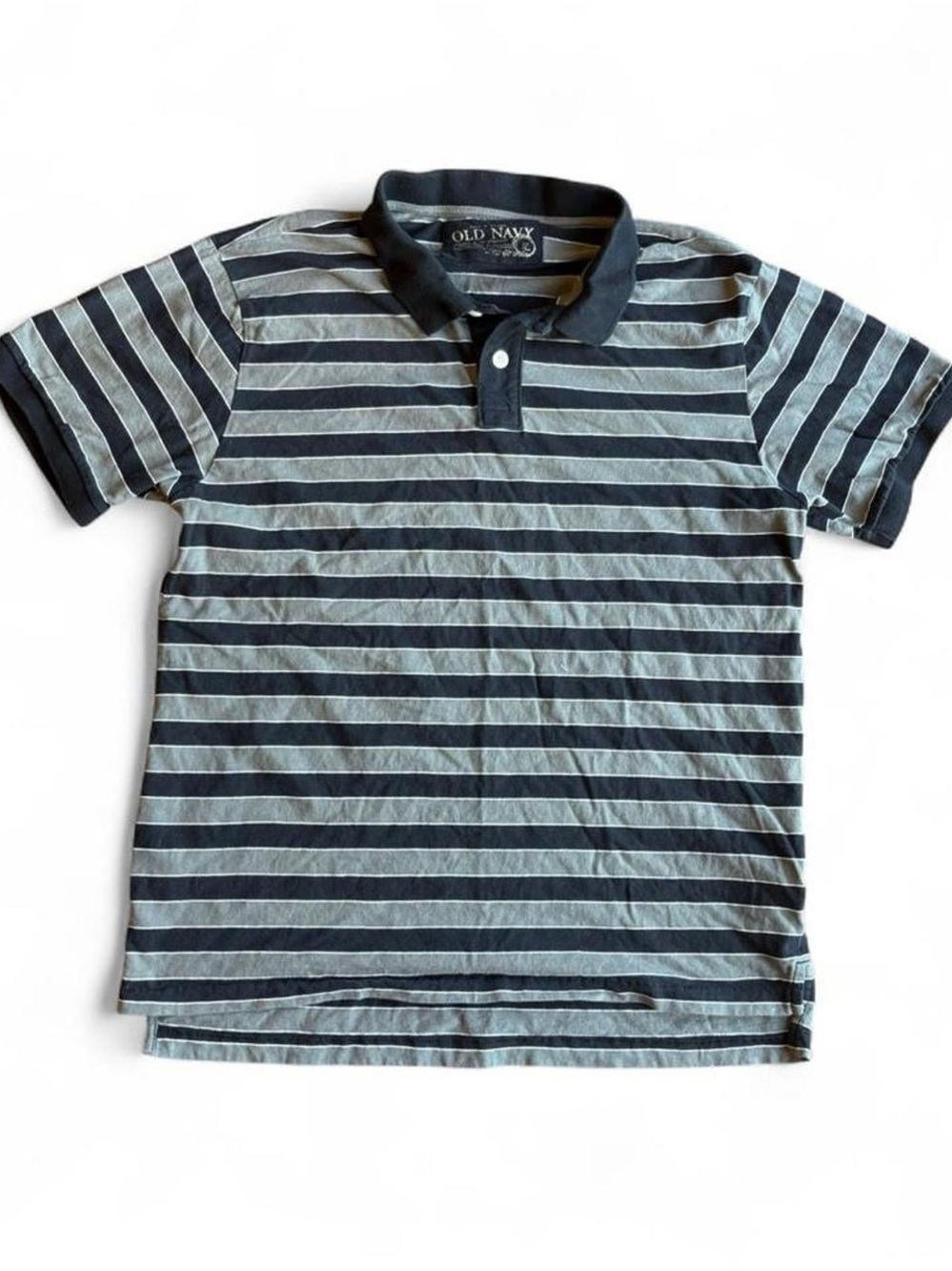 Old Navy Striped Collar Polo